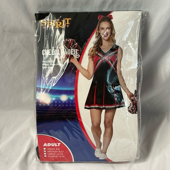 Spirit Halloween adult cheerleader costume - Picture 1 of 5